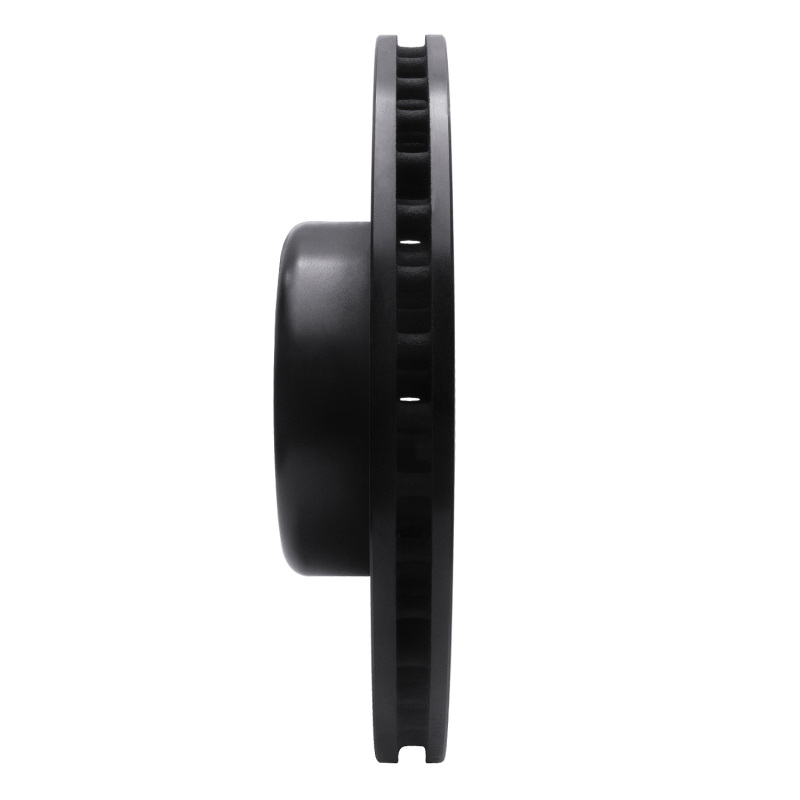 BMW 440i Gran Coupe Brake Rotor (1) - Front Right - R1 Concepts - Drilled & Slotted - Black - `12-`21